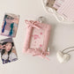 Photocard Holder: Plush Bow: Pink