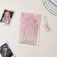 Acrylic Photocard Holder: Transparent Pink