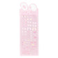 Cute Cartoon Animal Ears Stickers: Pink Rabbit