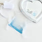 Photocard Holder: Transparent Gradient: Blue with Ribbons