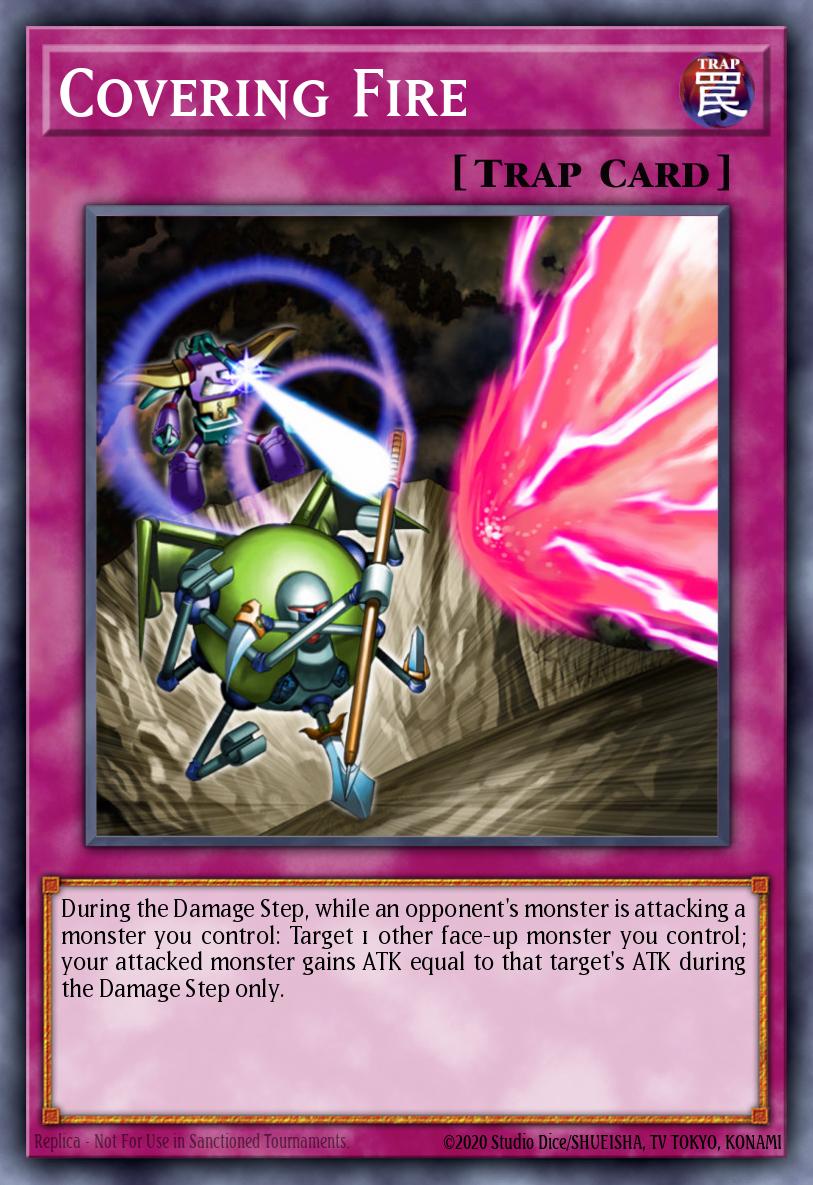 (084) YuGiOh TCG BPW2: Battle Pack 2: War of the Giants - Round 2 Single: Covering Fire  Common