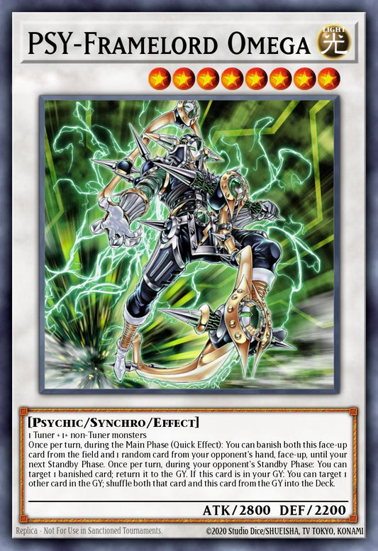 (080) YuGiOh TCG DUOV: Duel Overload Single: PSY-Framelord Omega  Ultra Rare