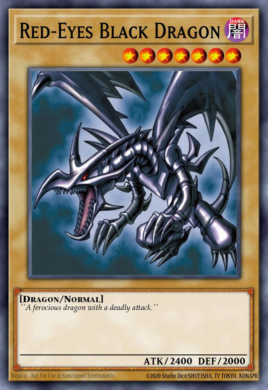 (000) YuGiOh TCG LEDU: Legendary Duelists Single: Red-Eyes Black Dragon  Common