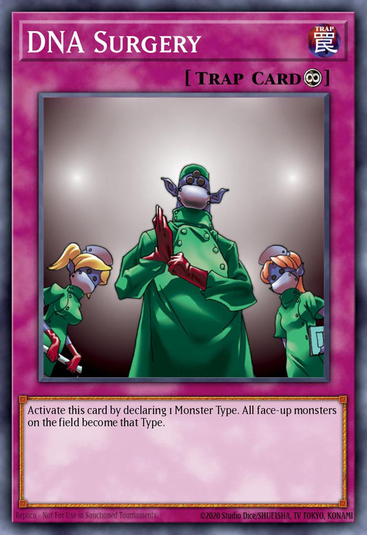 (284) YuGiOh TCG LCYW: Legendary Collection 3: Mega Pack Single: DNA Surgery  Common