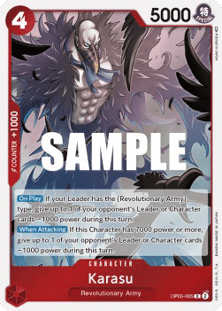 (005) One Piece TCG OP05: Awakening of the New Era Single: Karasu (OP05-005)  Rare