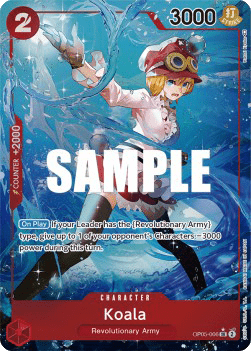 (006) One Piece TCG OP05: Awakening of the New Era Single: Koala (OP05-006) (V.2)  Alternate Art