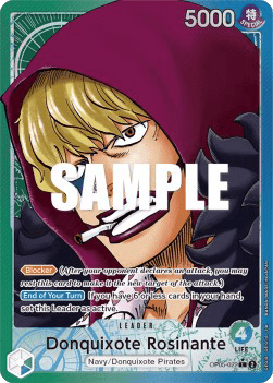 (022) One Piece TCG OP05: Awakening of the New Era Single: Donquixote Rosinante (OP05-022) (V.2)  Alternate Art