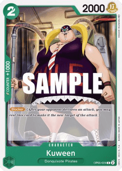 (024) One Piece TCG OP05: Awakening of the New Era Single: Kuween (OP05-024)  Common