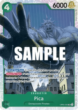 (032) One Piece TCG OP05: Awakening of the New Era Single: Pica (OP05-032) (V.1)  Super Rare