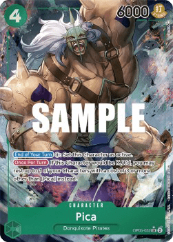 (032) One Piece TCG OP05: Awakening of the New Era Single: Pica (OP05-032) (V.2)  Alternate Art