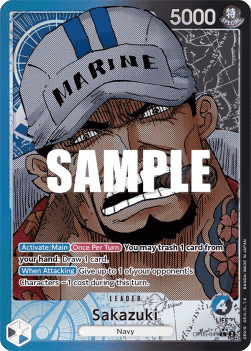 (041) One Piece TCG OP05: Awakening of the New Era Single: Sakazuki (OP05-041) (V.2)  Alternate Art