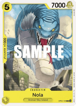 (108) One Piece TCG OP05: Awakening of the New Era Single: Nola (OP05-108)  Common