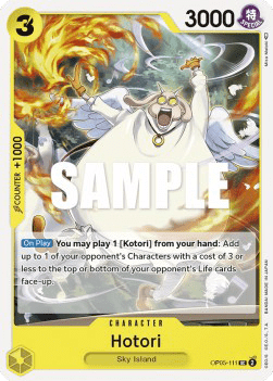 (111) One Piece TCG OP05: Awakening of the New Era Single: Hotori (OP05-111)  Uncommon