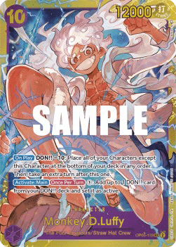 (119) One Piece TCG OP05: Awakening of the New Era Single: Monkey.D.Luffy (OP05-119) (V.1)  Secret Rare