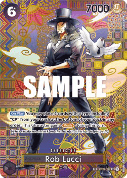 (OP03-092) One Piece TCG OP05: Awakening of the New Era Single: Rob Lucci (OP03-092)  Special Rare