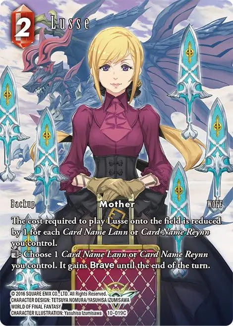 (019) Final Fantasy TCG Opus X: Ancient Champions Single: Lusse (10-019) (V.2)  Common