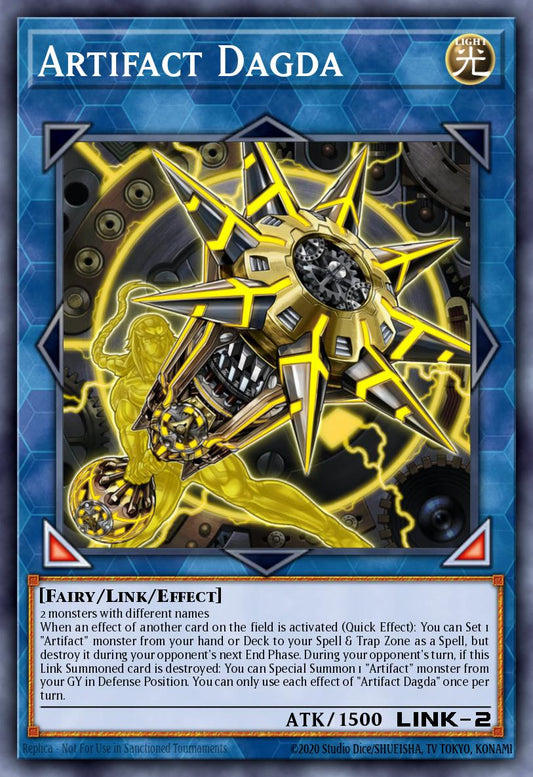 (019) YuGiOh TCG DUOV: Duel Overload Single: Artifact Dagda  Ultra Rare