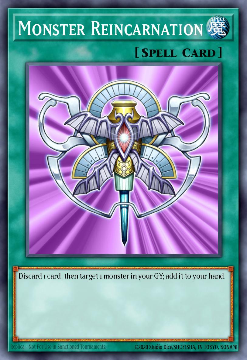 (048) YuGiOh TCG LEDU: Legendary Duelists Single: Monster Reincarnation  Common