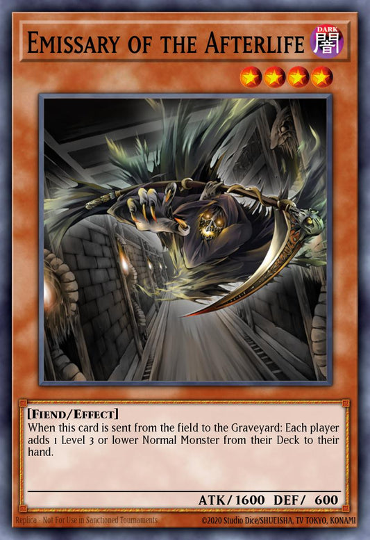 (255) YuGiOh TCG LCYW: Legendary Collection 3: Mega Pack Single: Emissary of the Afterlife  Common