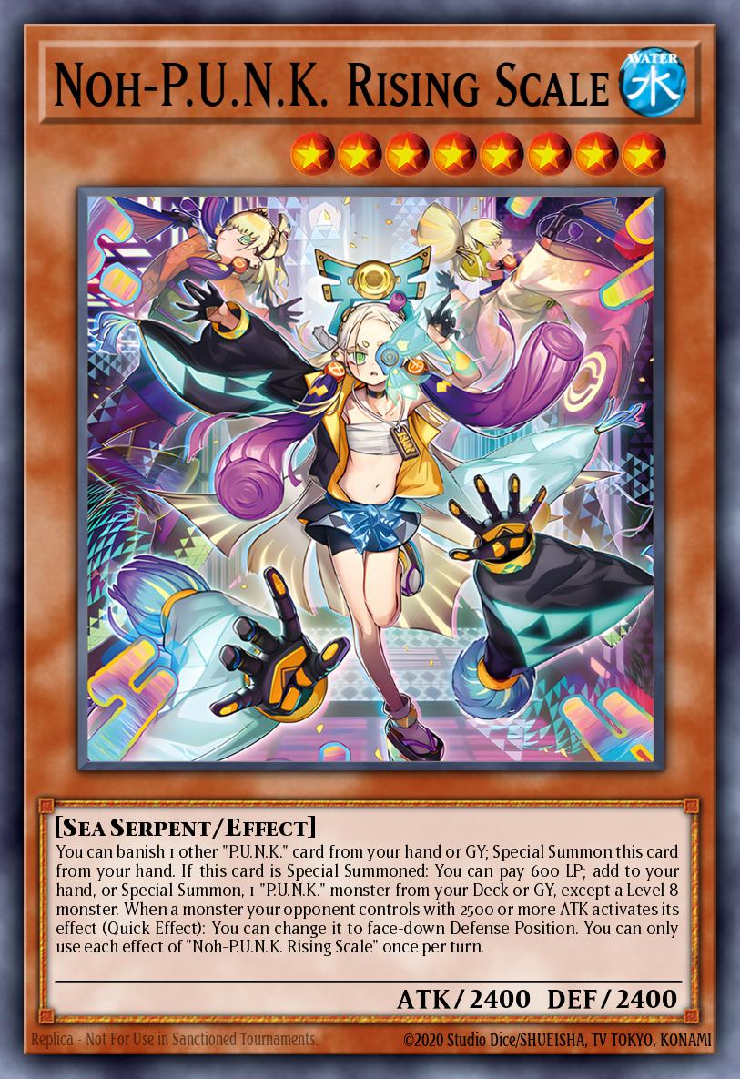 (050) YuGiOh TCG BLMM: Battles of Legend: Monster Mayhem Single: Noh-P.U.N.K. Rising Scale (V.2 - Starlight Rare)  Starlight Rare