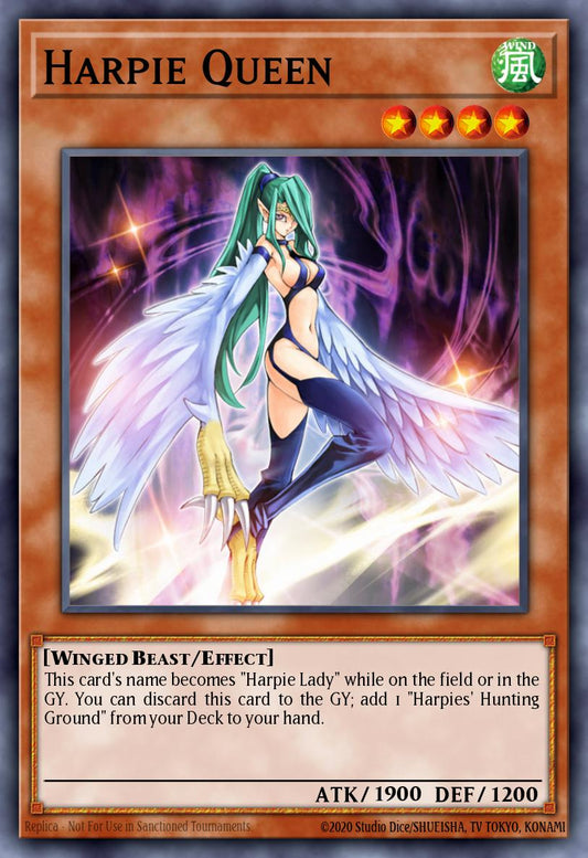 (094) YuGiOh TCG LCJW: Legendary Collection 4: Mega Pack Single: Harpie Queen  Ultra Rare