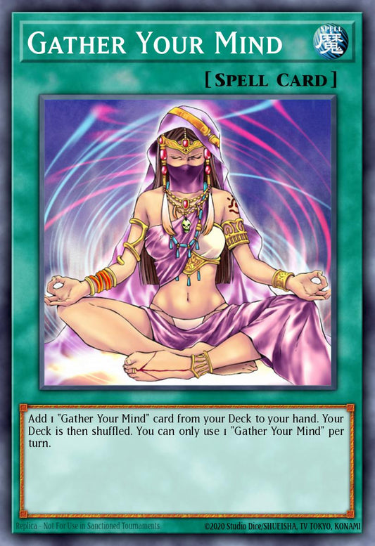 (087) YuGiOh TCG MFC: Magician's Force Single: Gather Your Mind  Common