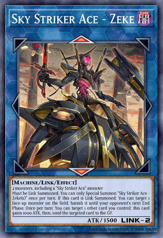 (024) YuGiOh TCG DUOV: Duel Overload Single: Sky Striker Ace - Zeke  Ultra Rare