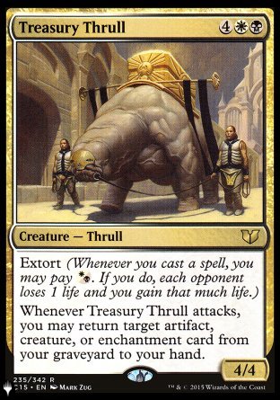 (235) Magic The Gathering The List Single: Treasury Thrull  Rare