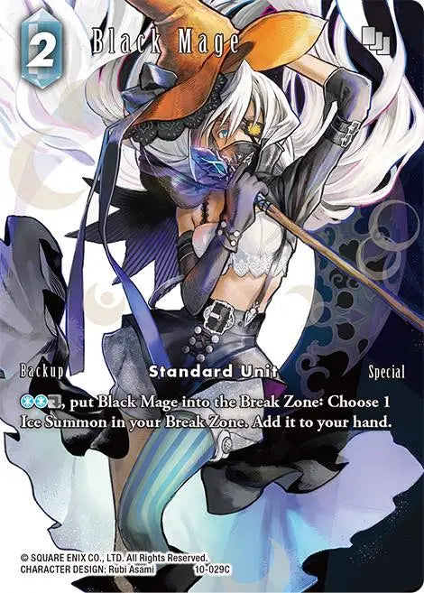 (029) Final Fantasy TCG Opus X: Ancient Champions Single: Black Mage (10-029) (V.2)  Common