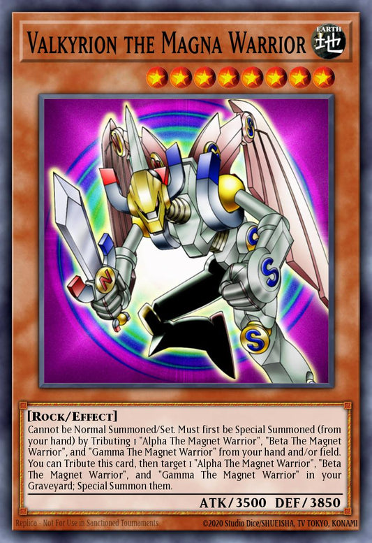 (021) YuGiOh TCG LCYW: Legendary Collection 3: Mega Pack Single: Valkyrion the Magna Warrior  Super Rare