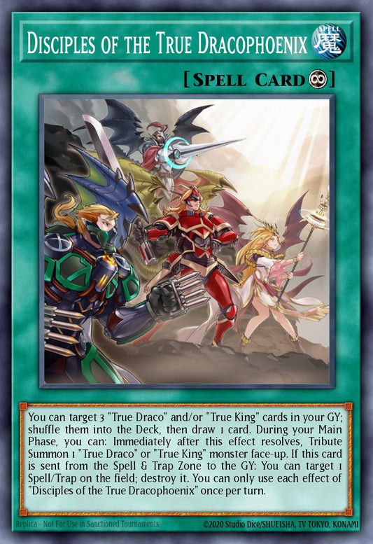 (169) YuGiOh TCG BLMM: Battles of Legend: Monster Mayhem Single: Disciples of the True Dracophoenix  Ultra Rare