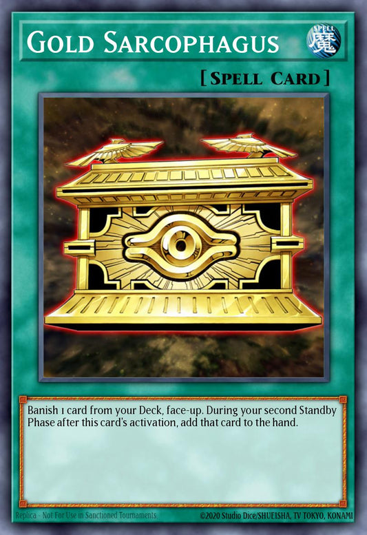(080) YuGiOh TCG LCYW: Legendary Collection 3: Mega Pack Single: Gold Sarcophagus  Common