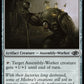 (755) Magic The Gathering Jumpstart 2022 Single: Assembly-Worker  Common