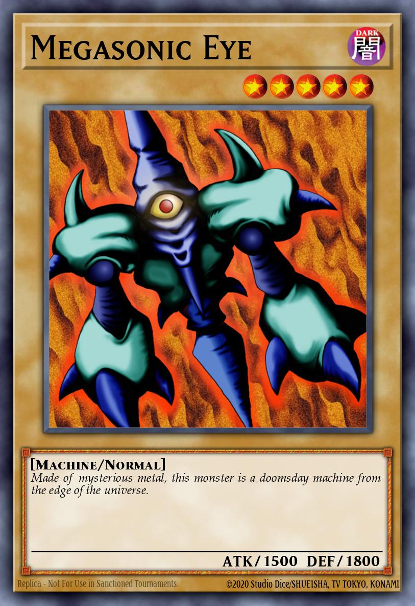 (224) YuGiOh TCG LCYW: Legendary Collection 3: Mega Pack Single: Megasonic Eye  Super Rare