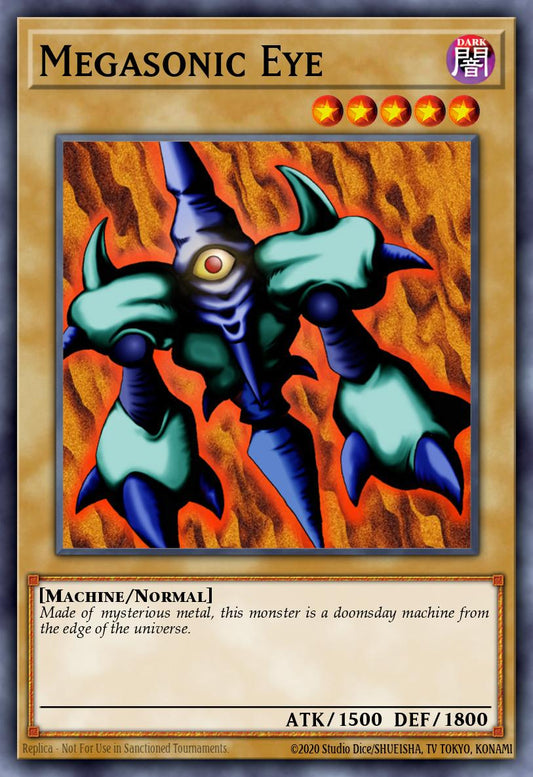 (224) YuGiOh TCG LCYW: Legendary Collection 3: Mega Pack Single: Megasonic Eye  Super Rare