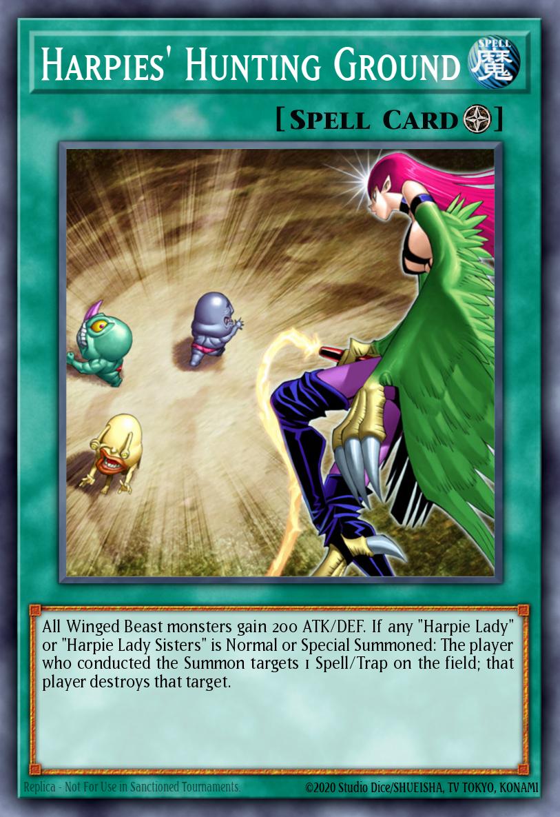 (102) YuGiOh TCG LCJW: Legendary Collection 4: Mega Pack Single: Harpies' Hunting Ground  Super Rare