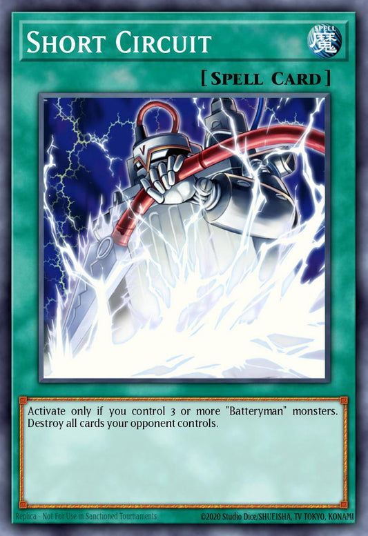 (056) YuGiOh TCG LODT: Light of Destruction Single: Short Circuit (V.2 - Common)  Common