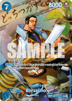 (OP05-051) One Piece TCG OP06: Wings of the Captain Single: Borsalino (OP05-051)  Special Rare