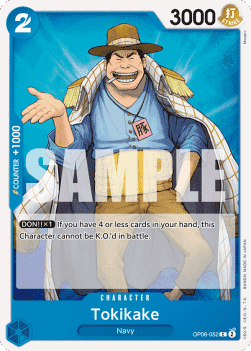 (052) One Piece TCG OP06: Wings of the Captain Single: Tokikake (OP06-052)  Common