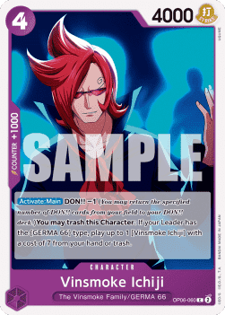 (060) One Piece TCG OP06: Wings of the Captain Single: Vinsmoke Ichiji (OP06-060)  Common