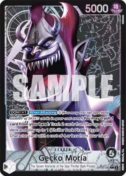 (080) One Piece TCG OP06: Wings of the Captain Single: Gecko Moria (OP06-080) (V.2)  Alternate Art