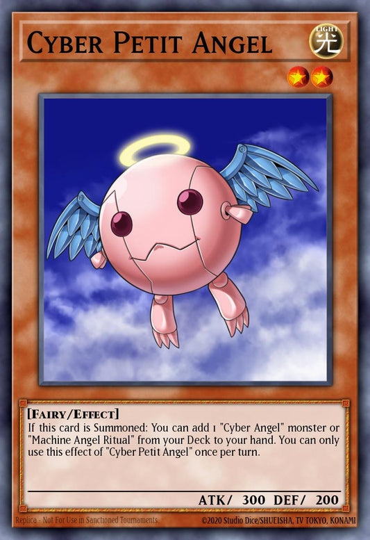 (107) YuGiOh TCG DLCS: Dragons of Legend: The Complete Series Single: Cyber Petit Angel  Common