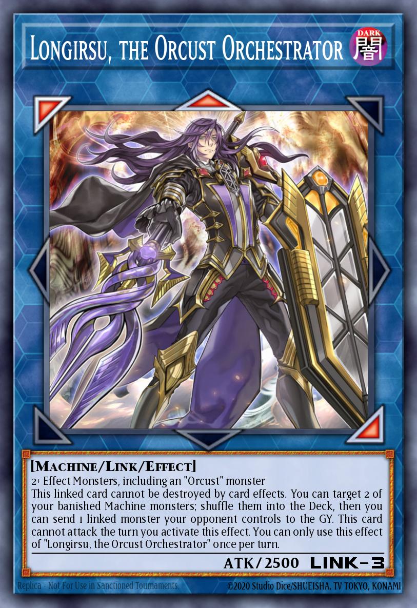 (094) YuGiOh TCG BLMM: Battles of Legend: Monster Mayhem Single: Longirsu, the Orcust Orchestrator  Ultra Rare
