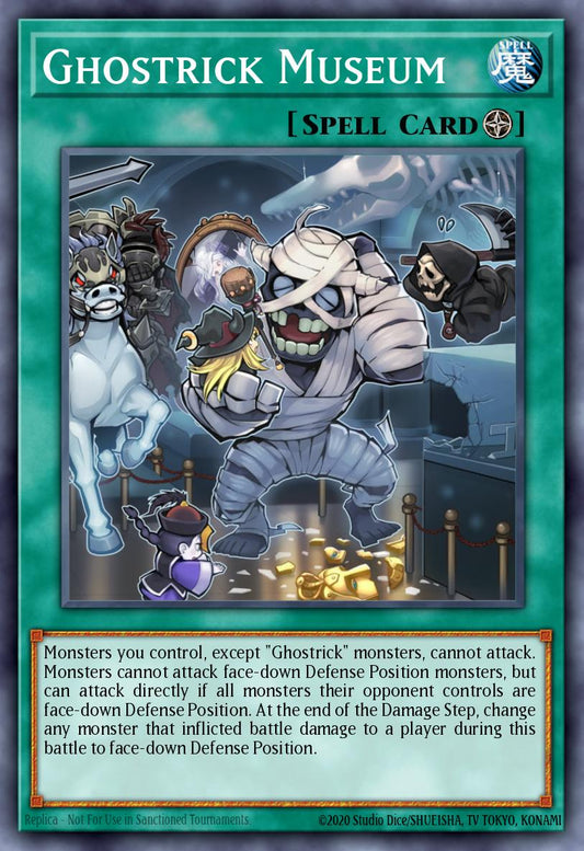 (228) YuGiOh TCG MP14: 2014 Mega-Tins Mega-Pack Single: Ghostrick Museum  Common