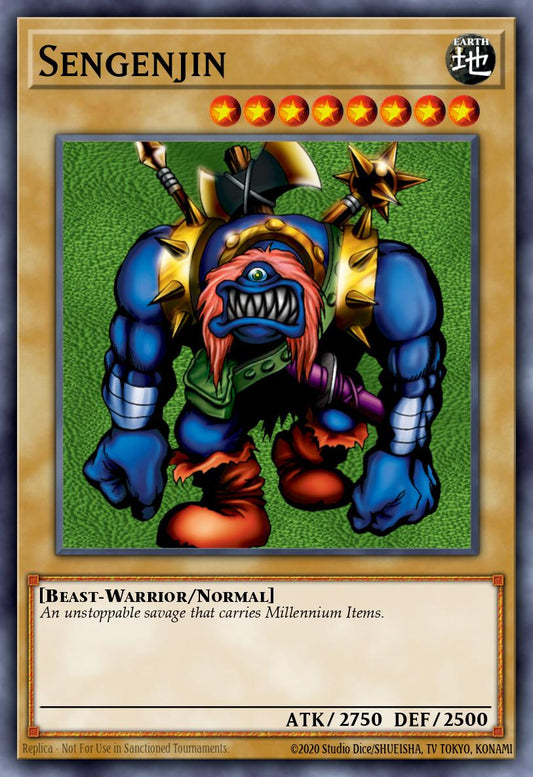 (049) YuGiOh TCG BLTR: Battles of Legend: Terminal Revenge Single: Sengenjin  Ultra Rare