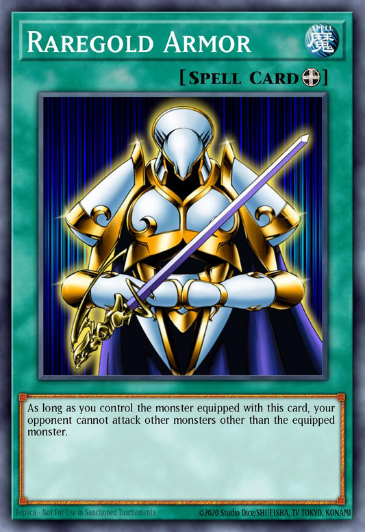 (036) YuGiOh TCG MFC: Magician's Force Single: Raregold Armor  Common