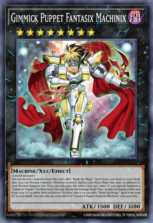 (042) YuGiOh TCG INFO: The Infinite Forbidden Single: Gimmick Puppet Fantasix Machinix  Super Rare