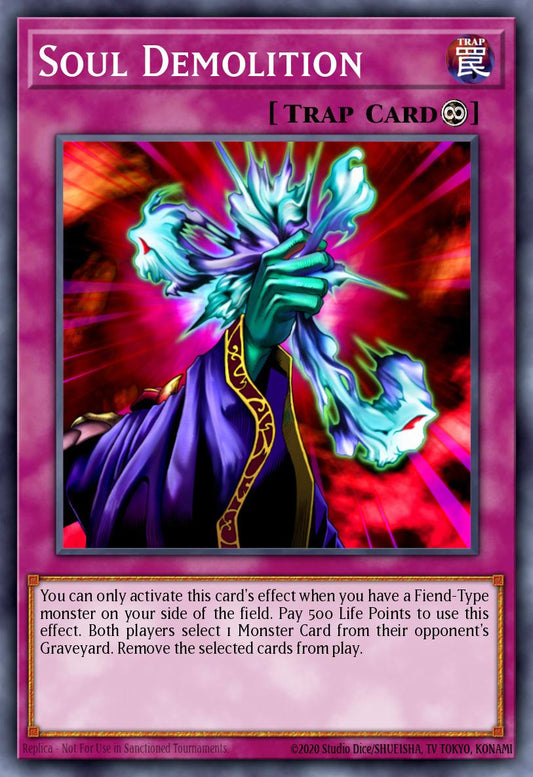 (135) YuGiOh TCG DB2: Dark Beginning 2 Single: Soul Demolition  Common