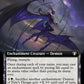 (762) Magic The Gathering Commander Masters: Extras Single: Demon of Fate's Design (V.2)  Rare