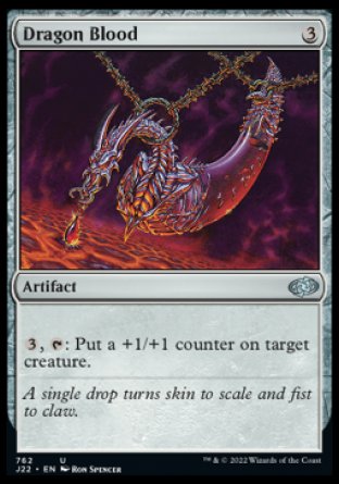 (762) Magic The Gathering Jumpstart 2022 Single: Dragon Blood  Uncommon